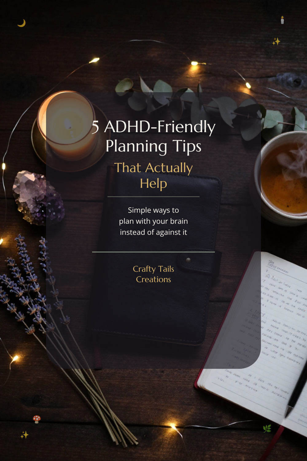 5 ADHD- Friendly planning tips to help you stay organised