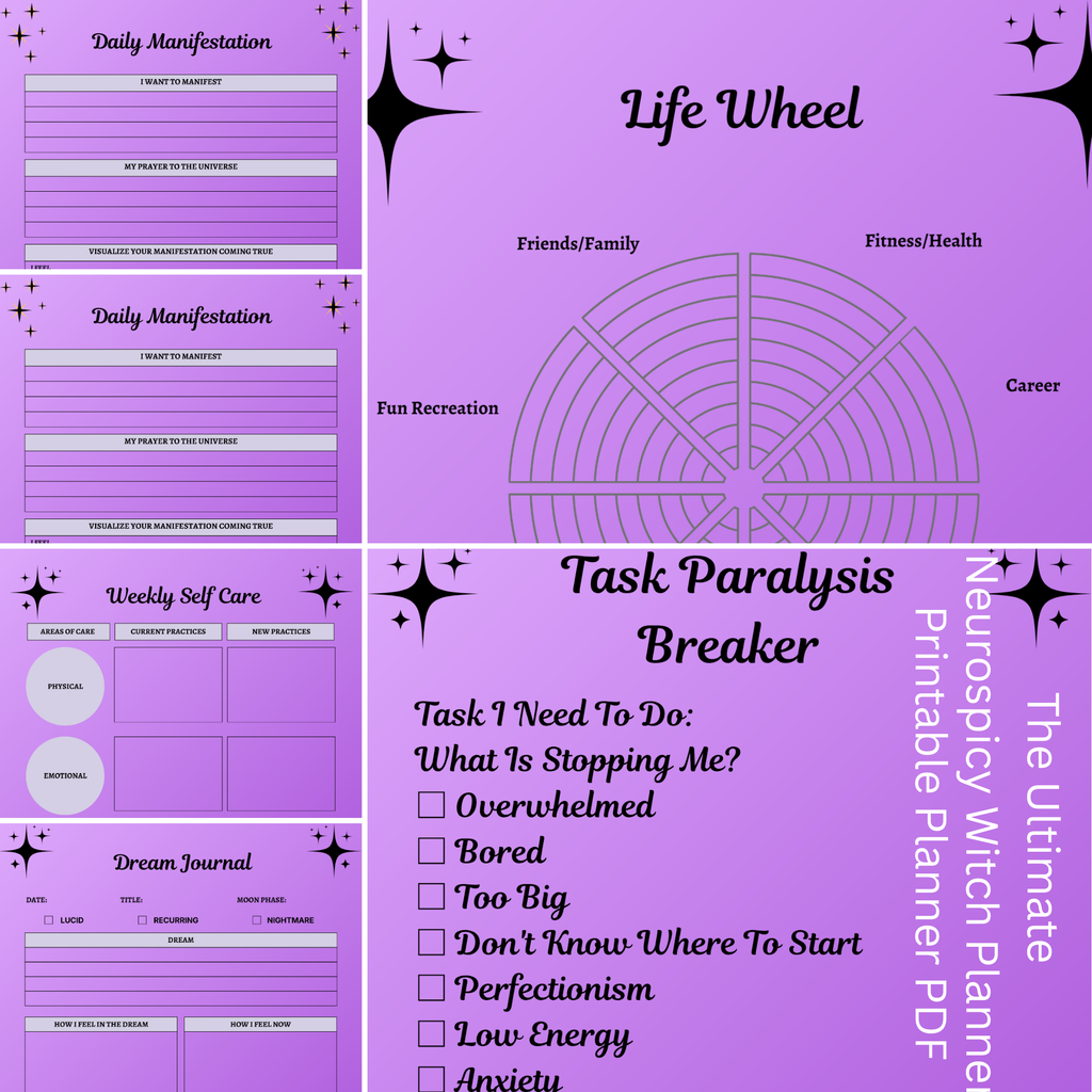 The Ultimate Neurospicy Witch Planner