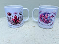 Celestial Crystal Mug Set – Amethyst Vibes & Spiritual Affirmations