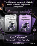 The Ultimate Neurospicy Witch Planner – Colour + Print-Friendly Bundle